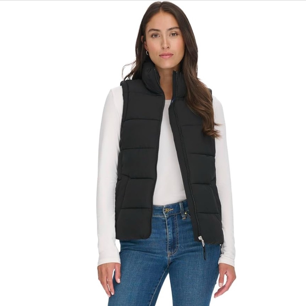 Tommy Hilfiger Black Puffer Vest